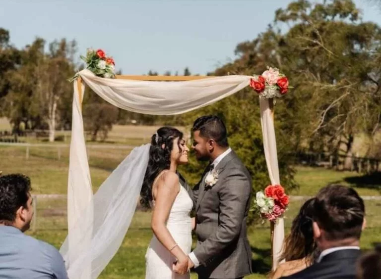 micro wedding couple married in newcastle